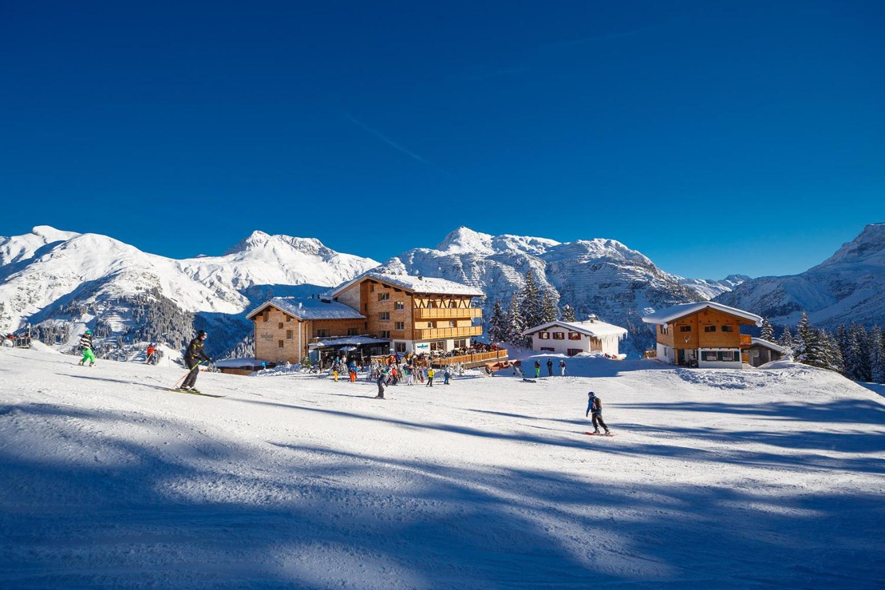 Hotel Burgwald - Ski In & Ski Out Lech am Arlberg Esterno foto